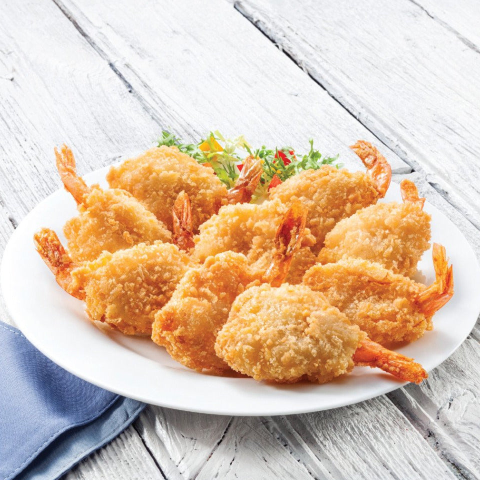 Butterfly Shrimp Air Fried Shrimp Panko Breaded Butterfly Shrimp